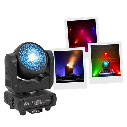 LED Wash IZY 120 Wash 120W DMX 14 canali - Mac Mah